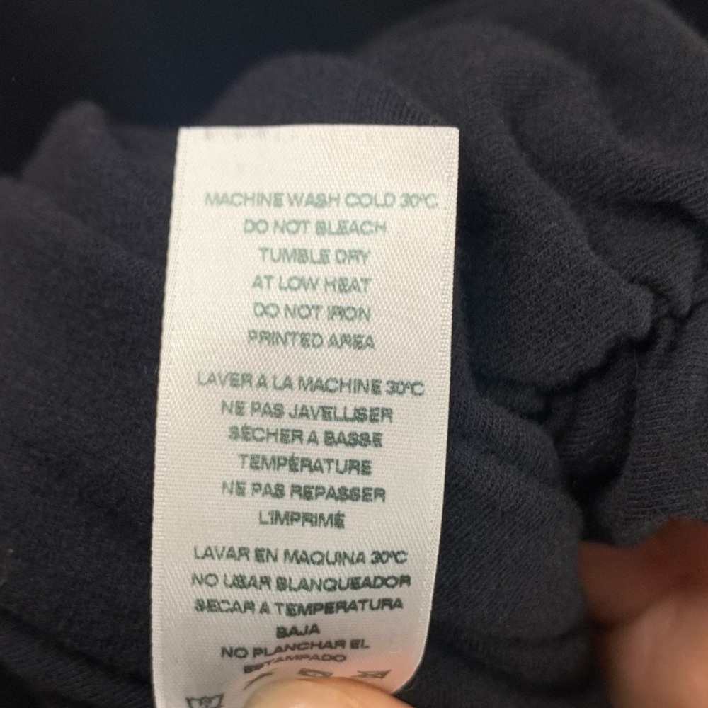 Sundry Black Ruched V Neck Long Sleeve Dress, size 3 - Picture 9 of 12